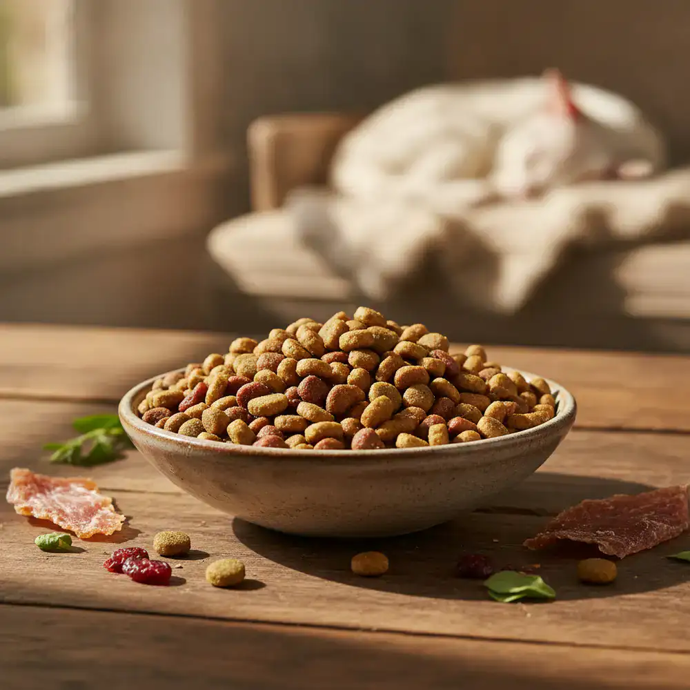 Comida seca premium para gatos